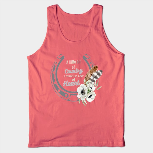 country girl motivational Tank Top by BaronsHouse